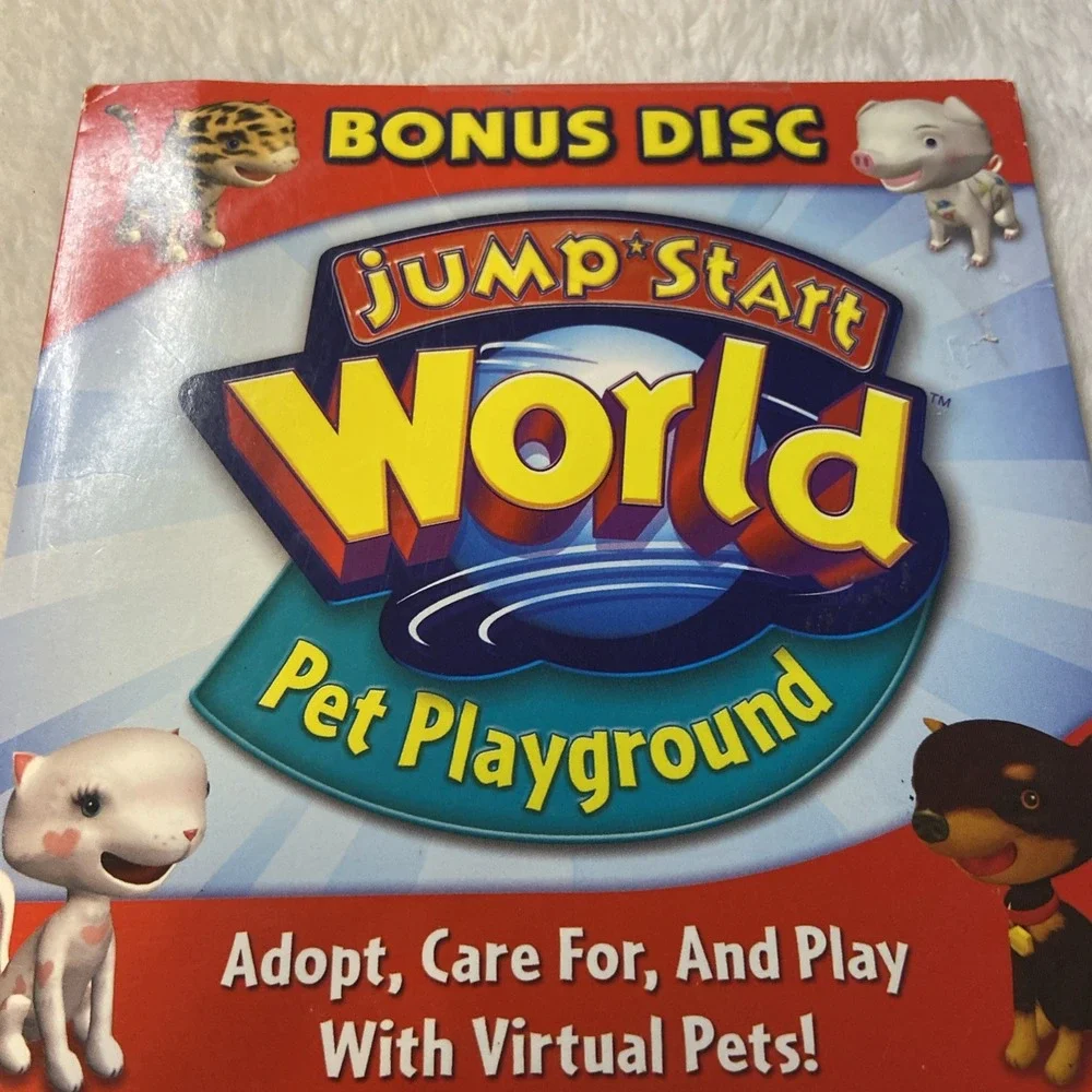Pet‎ Playground Virtual Pets Cats Dogs PC Bonus Disc Sealed Jump Start World